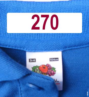 Iron On Clothing Labels