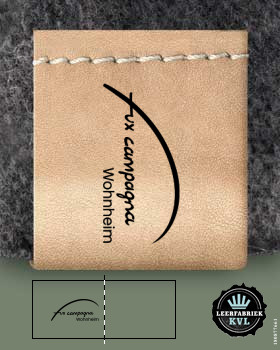 Leather Label Design