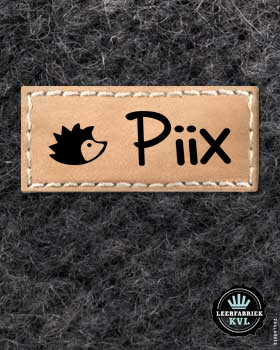 Leather Label Design