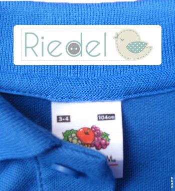 Iron Clothing Labels