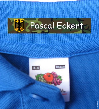 Iron On Clothing Labels For Kids