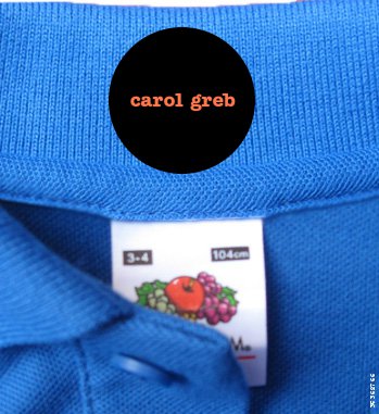 Iron On Clothes Labels