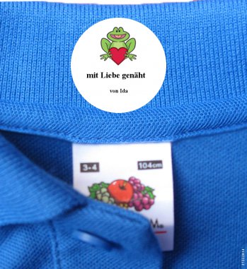 Iron On Clothes Labels