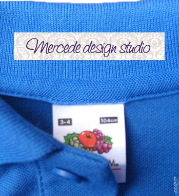 Iron On Clothes Labels