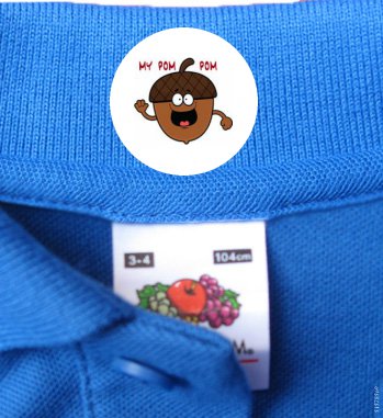 Iron On Clothes Labels