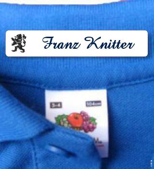 Clothing Labels Iron On