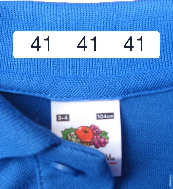 Iron On Labels For Clothing